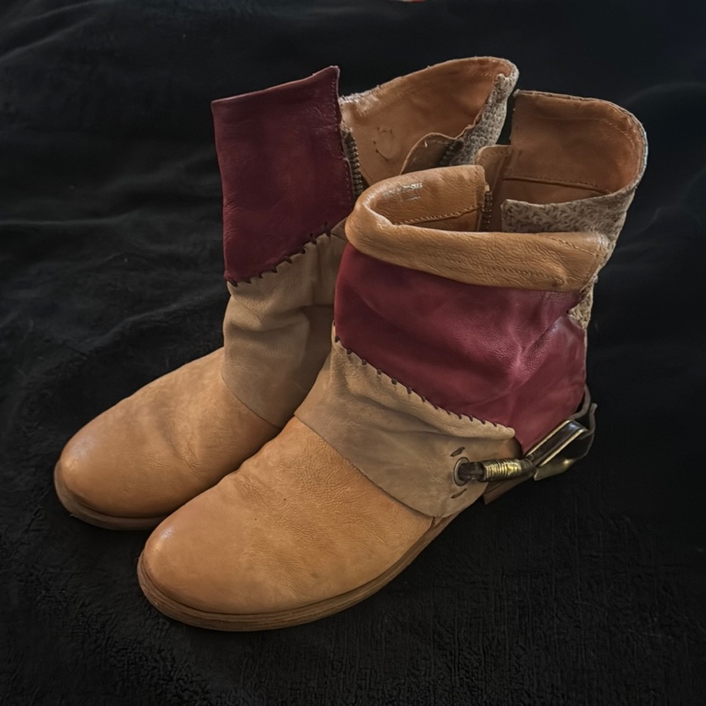 Colorful Ankle Boots